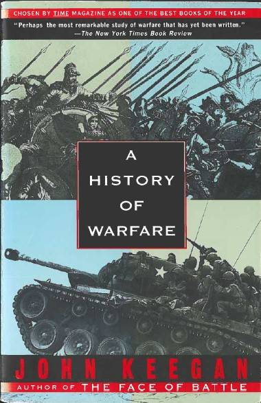 book titled A History of Warfare.